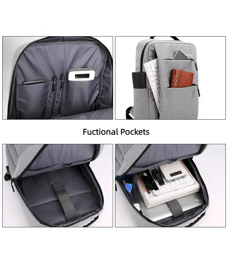 High Quality Oxford Waterproof Men Women School Travel Sport Office Bag Computer Business Laptop Backpack