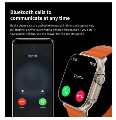 T900 ultra Smart Watch 2.09 Big Inches Infinite Display Hiwatch PRO Wireless Charging Series 9 Inteligente Heart Rate BT Call